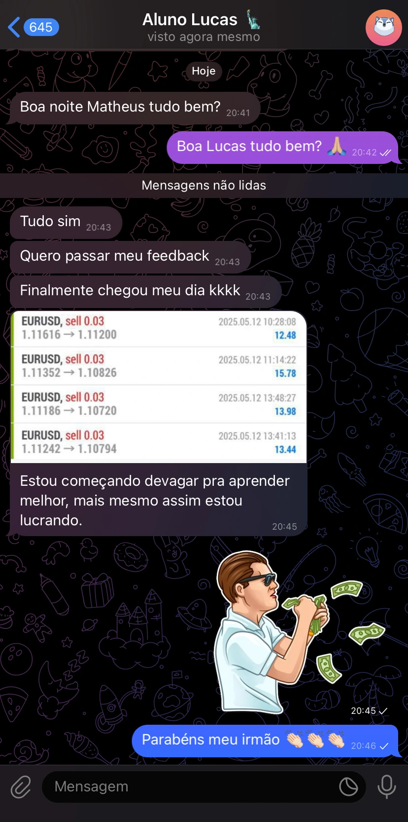 Depoimento de aluno Liberty Academy 13