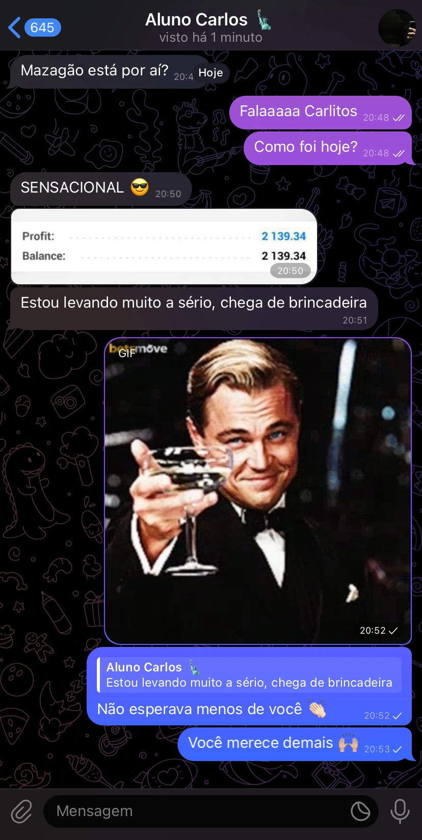 Depoimento de aluno Liberty Academy 1