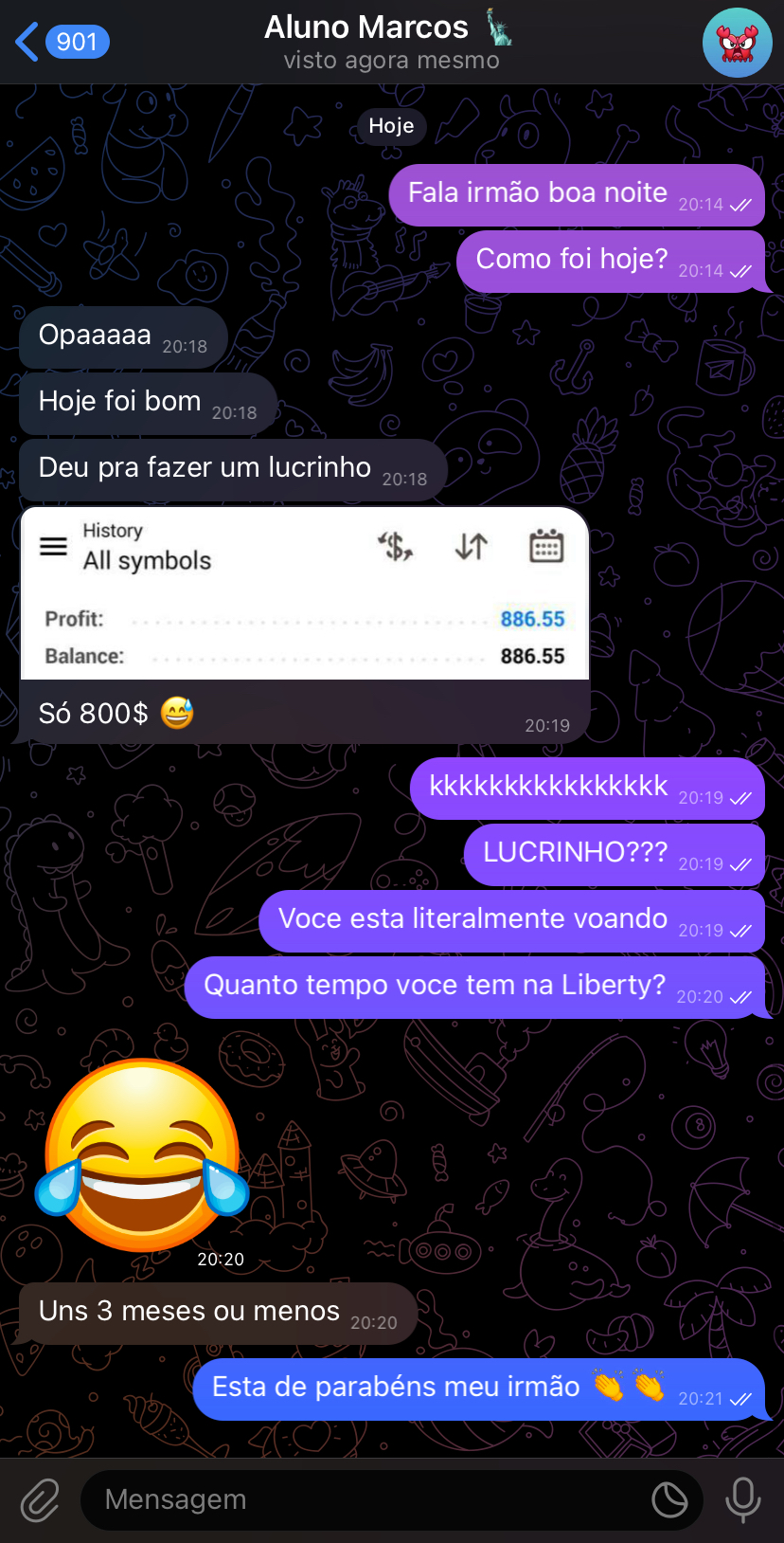 Depoimento de aluno Liberty Academy 4