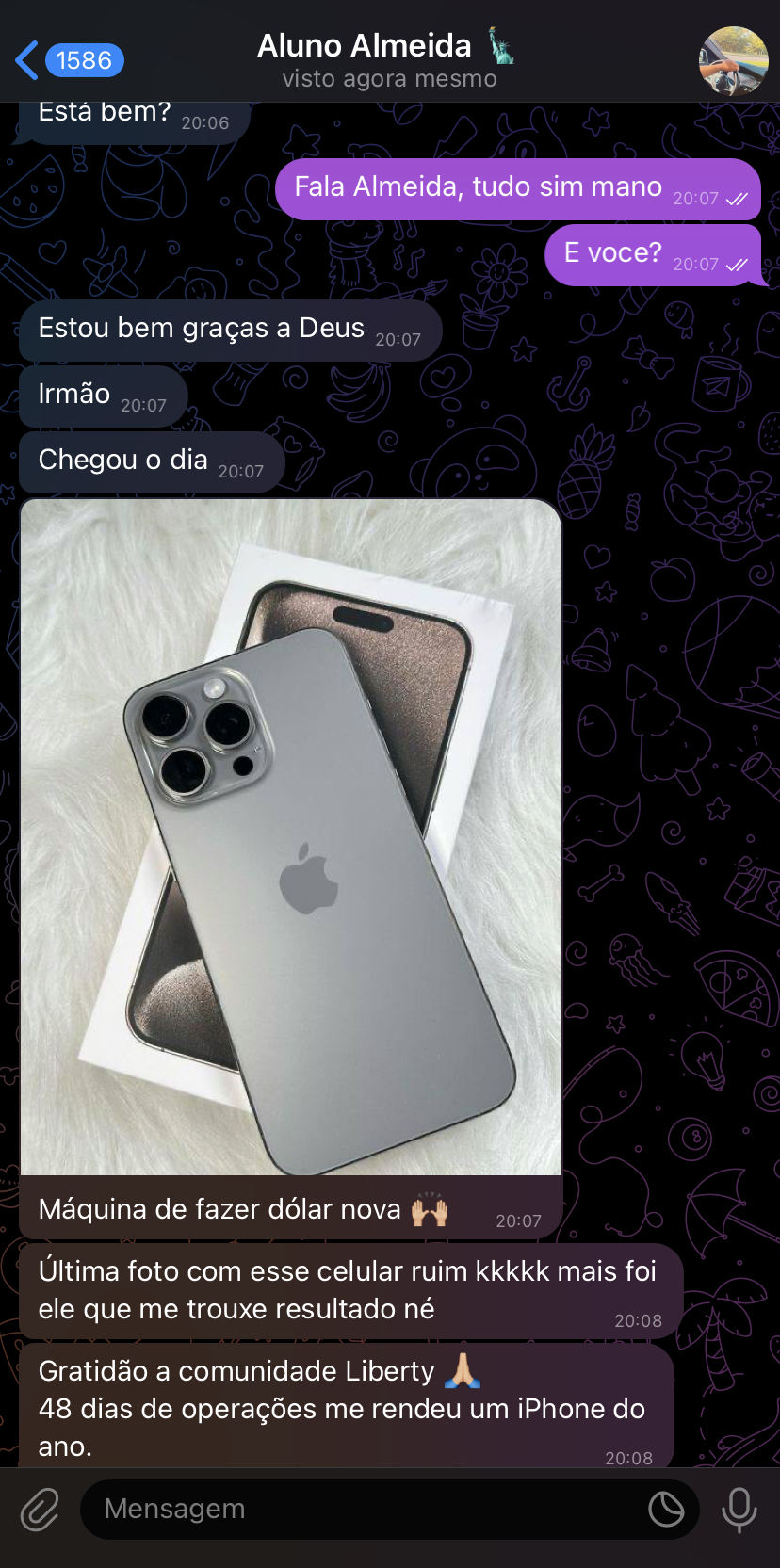 Depoimento de aluno Liberty Academy 8