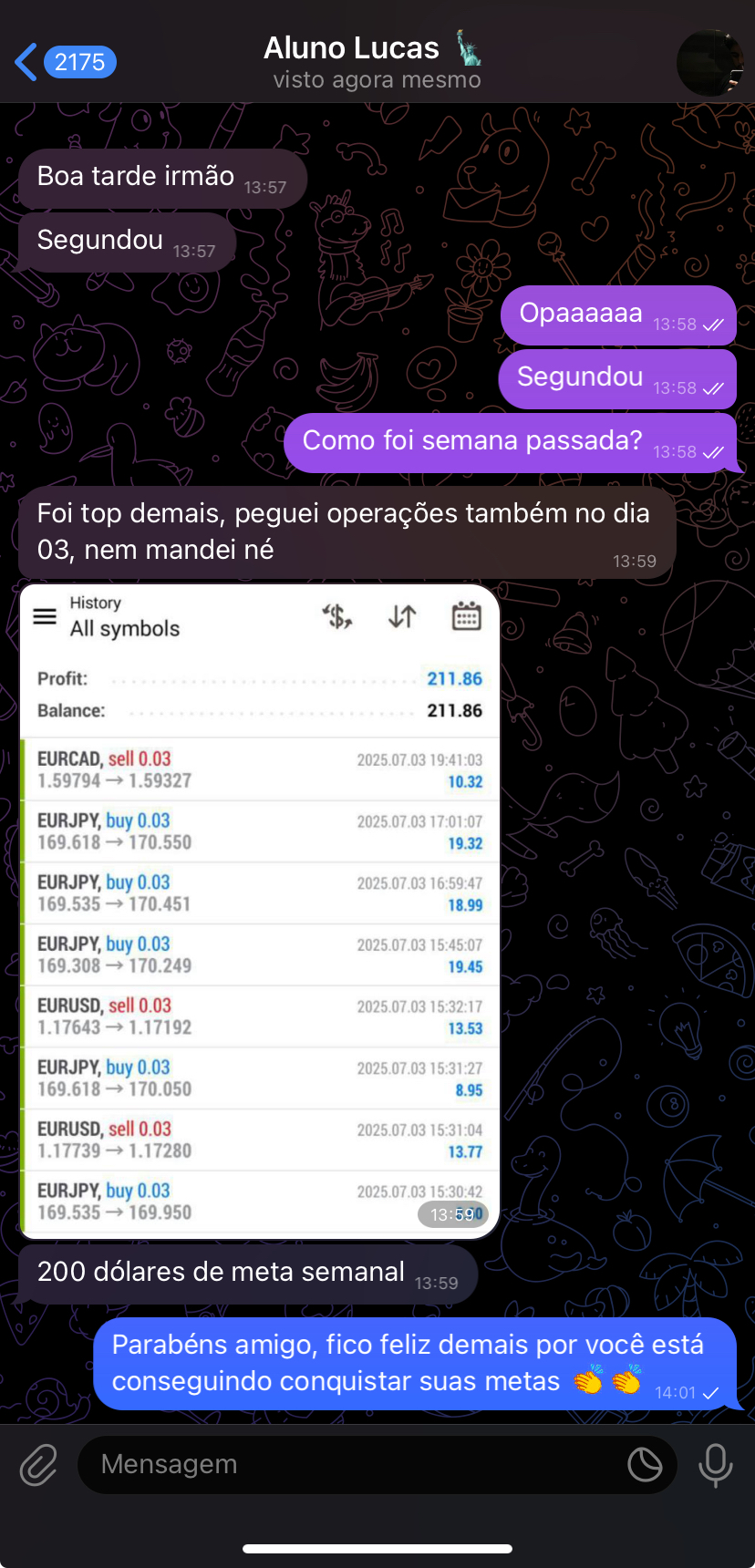 Depoimento de aluno Liberty Academy 10